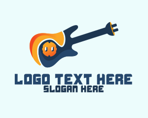 Socket - Guitar Socket & Plug logo design