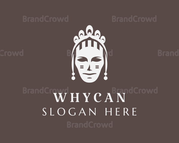 Elegant Queen Tiara Logo