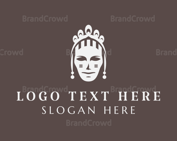 Elegant Queen Tiara Logo