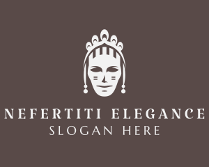 Elegant Queen Tiara logo design