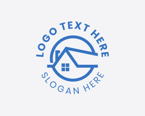 Outdoor - House Roof Renovation logo design