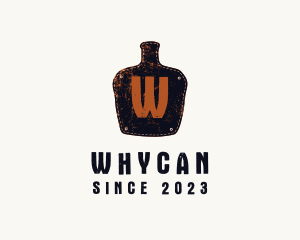 Booze - Rusty Bottle Tavern logo design