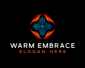 Thermal Air Conditioning HVAC logo design