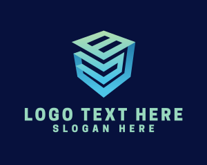 Interior - Abstract Generic Cube logo design