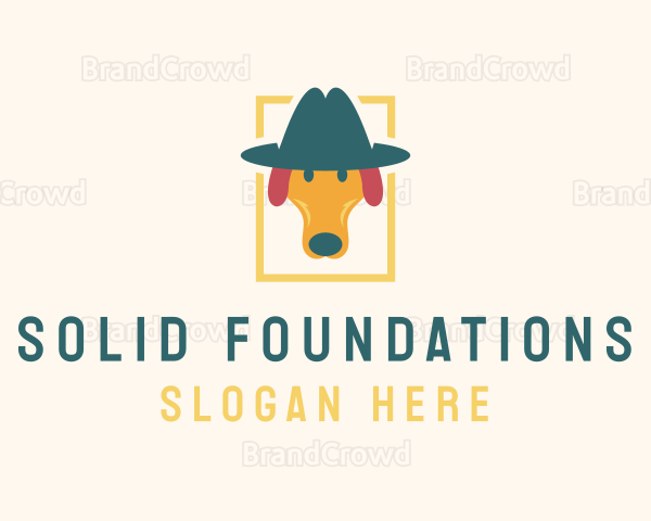 Dog Pet Hat Logo