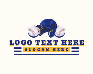 Athlete - Baseball Helmet Training logo design