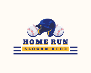 Baseball - Baseball Helmet Training logo design