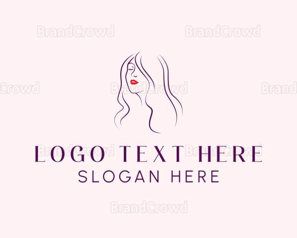 Beauty Female Lips Logo