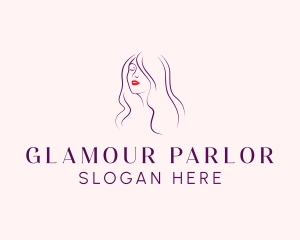 Parlor - Beauty Female Lips logo design