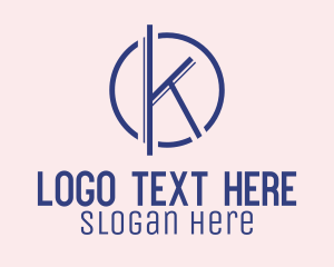 Minimalist Fashion Letter K Logo