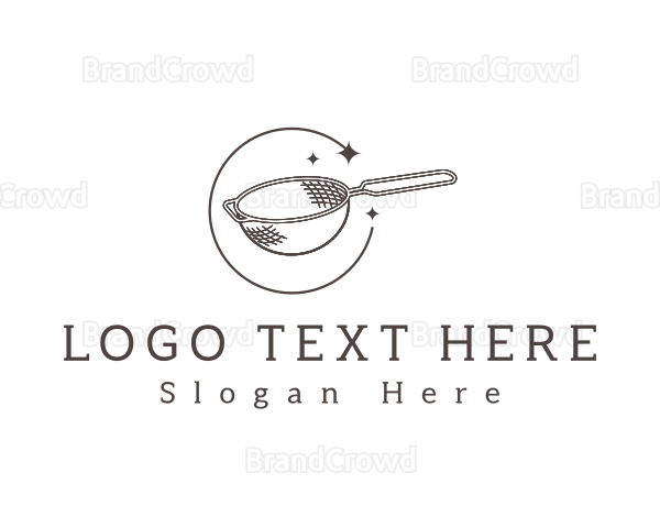 Cooking Sieve Strainer Logo