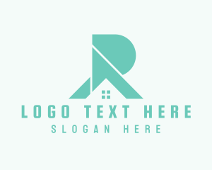 Realty - House Property Letter R logo design