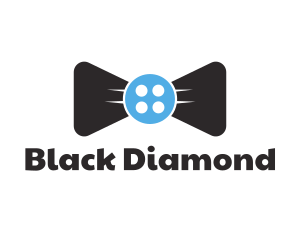 Button Bow Tie logo design