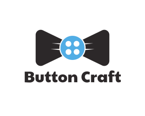 Button - Button Bow Tie logo design