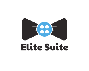 Button Bow Tie logo design