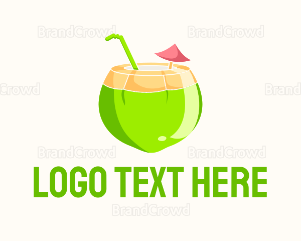 Fresh Coconut Juice Logo