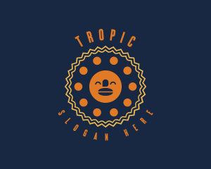 Tribal Sun Business logo design