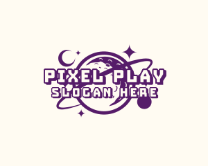 Arcade - Galaxy Planet Arcade logo design