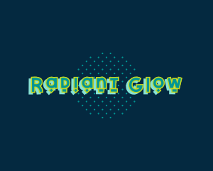 Radiant - Retro Pop Art Artist logo design