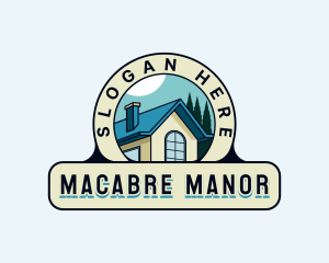 Residential Home Roof logo design