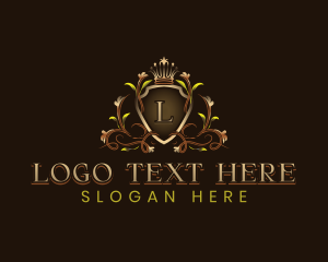 High End - Ornamental Crest Boutique logo design