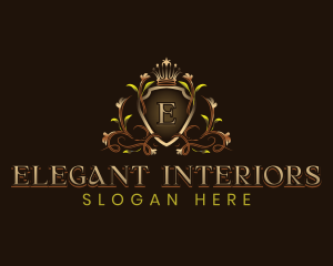 Ornamental Crest Boutique logo design