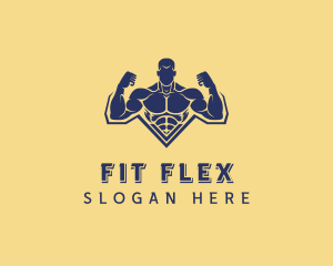 Workout - Workout Muscle Trainer logo design