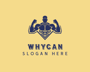 Bodybuilding - Workout Muscle Trainer logo design