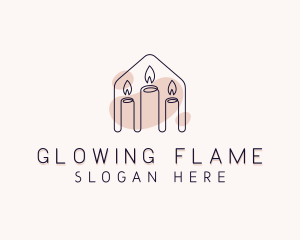 Candlelight - Home Decor Candlelight logo design