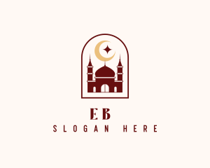 Religious Muslim Mosque logo design