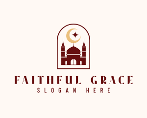 Religious - Religious Muslim Mosque logo design