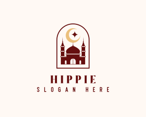 Religious Muslim Mosque logo design