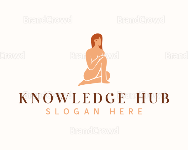 Woman Body Skincare Logo