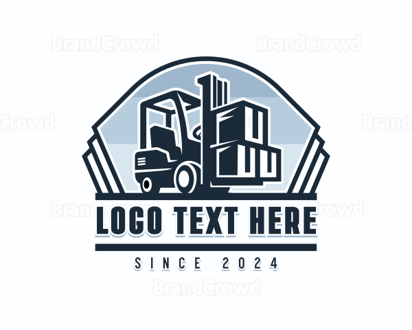 Forklift Mover Truck Logo | BrandCrowd Logo Maker