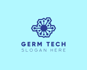 Microorganism Infectious Virus logo design