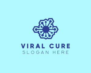 Disease - Microorganism Infectious Virus logo design