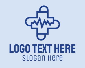 Lifeline - Medical Cross Lifeline logo design