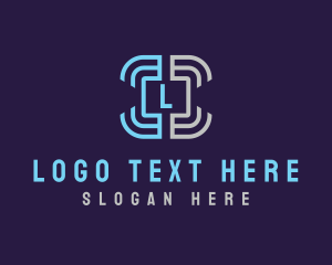 Voip - Tech Digital Software logo design