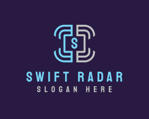 Radar - Tech Digital Software logo design