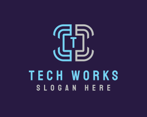 Tech Digital Software logo design