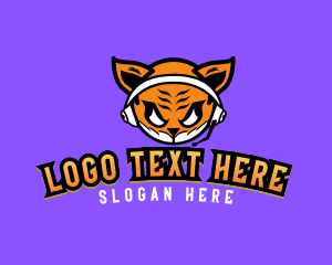 Cod - Tiger Streaming Esport logo design