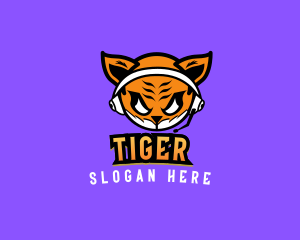 Tiger Streaming Esport logo design