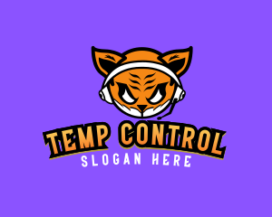 Tiger Streaming Esport logo design