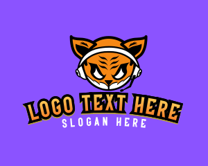 Esports - Tiger Streaming Esport logo design