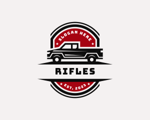 Pickup Truck Delivery Logo