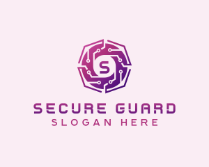 Cybersecurity - Cyber Tech Software logo design