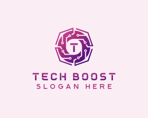 Cyber Tech Software logo design