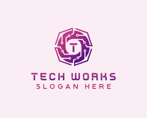 Cyber Tech Software logo design