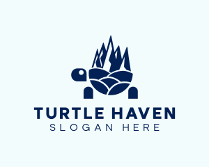 Mountain Shell Turtle logo design