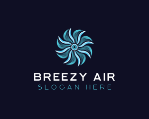 Air Cooling Ventilation logo design